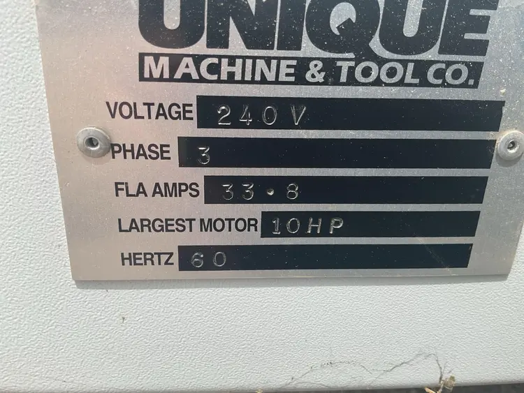 Used Unique Model 250GT2 Door Machine