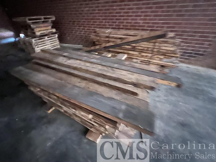 Used Wood Beams From Old Mill