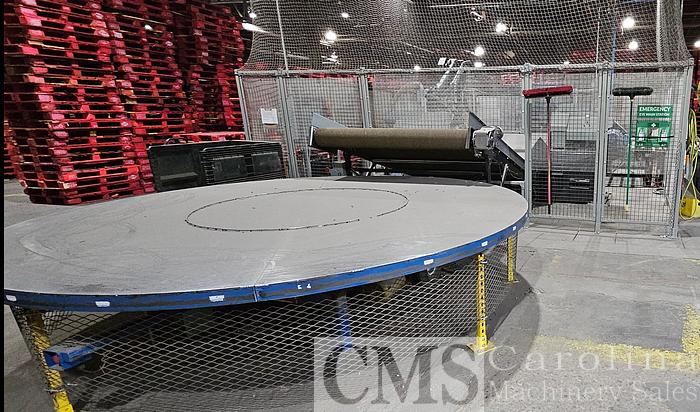 Used Honey Badger Pallet Nailer with Stacker