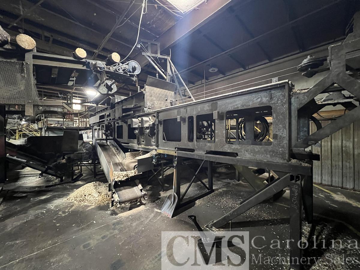 Used Complete Shaving Mill Operation with Land, Drying & Bagging Line Newman, BMM, MEC, Webb, Rethceif, CAT