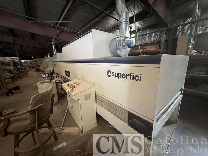 Used 2019 Superfici Compact Spray Finish Line