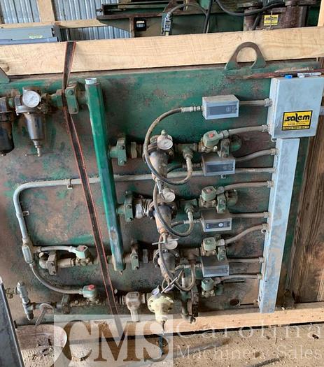 Used Salem 8" Top Arbor think Kerf Gang