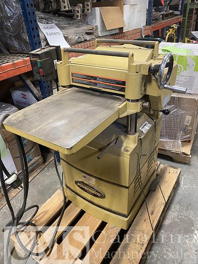 Used Powermatic 15 HH Planer
