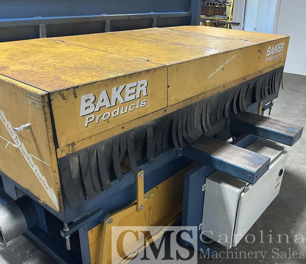 Used Baker Double Head Notcher with Infeed