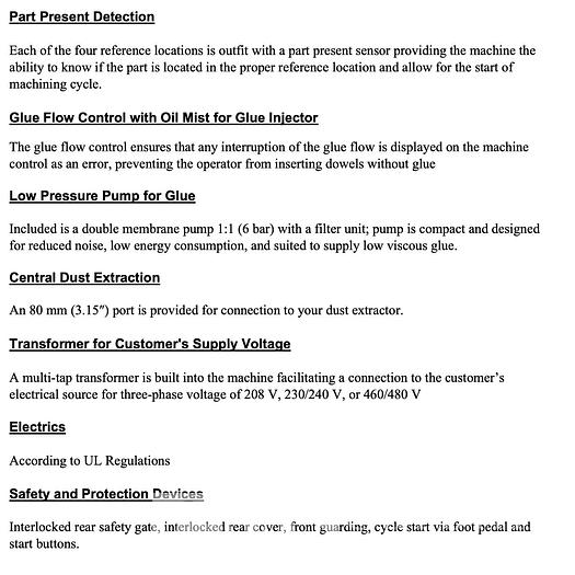 Used 2020 Homag Drillteq D200 Drill & Dowel Inserter