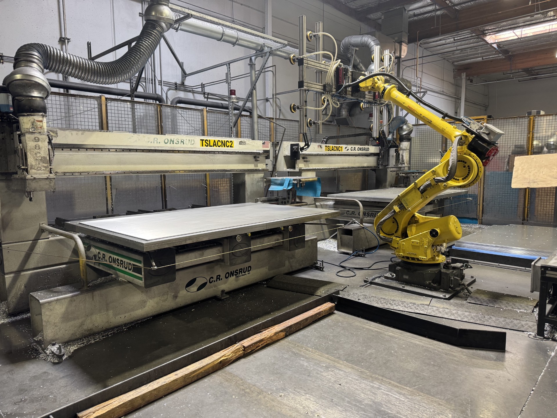 Used 2014 CR Onsrud 98C18 Routers with Robot Loading 2014
