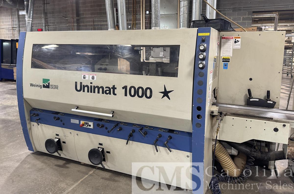 Used 2004 Weinig Unimat 1000 Moulder
