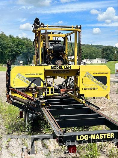 Used Logmaster LM4 Portable Band Sawmill