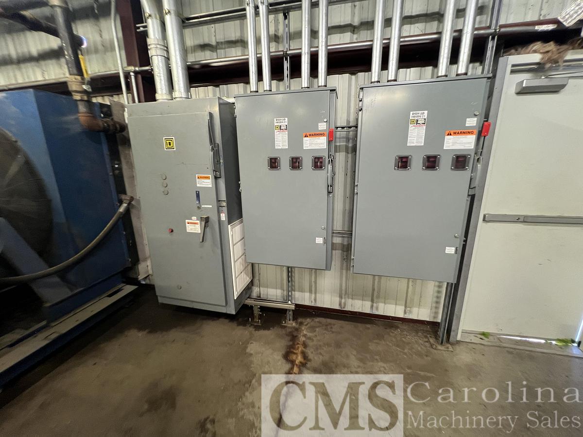 Used Quincy and Ingersoll Rand Air Compressor Room with Dryers