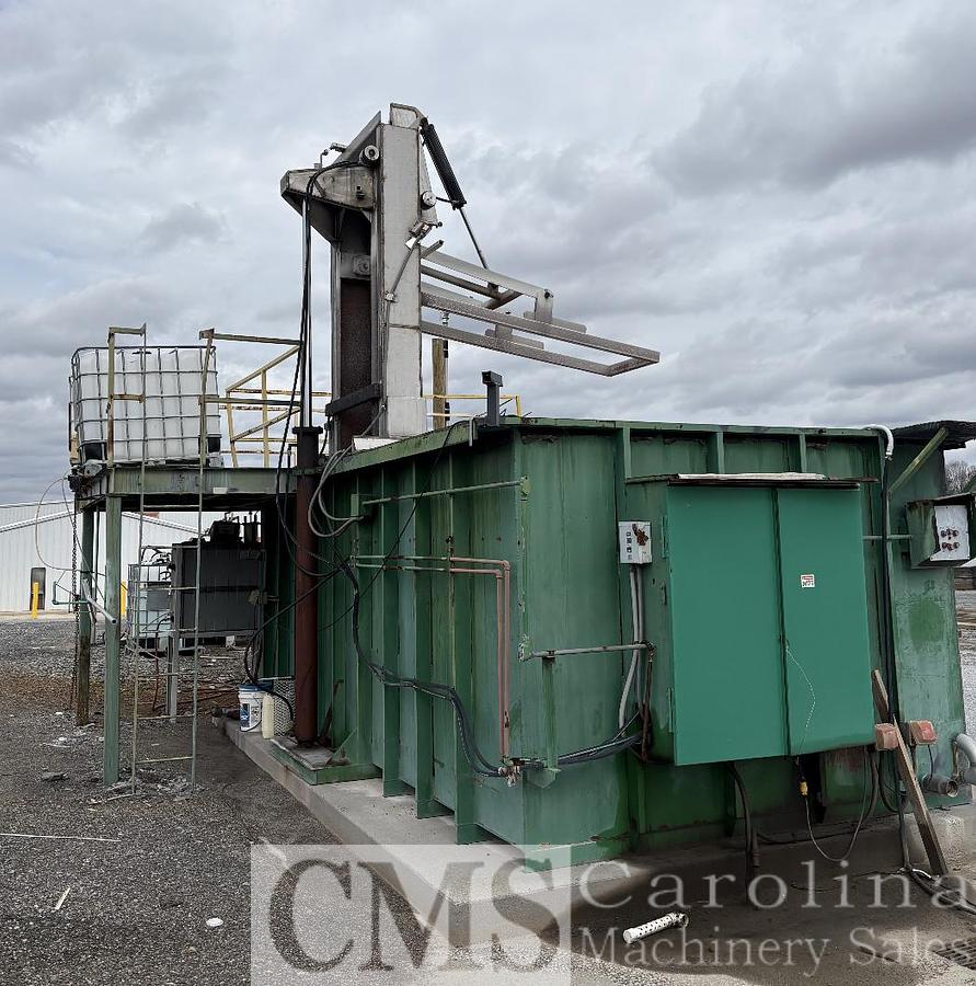 Used Monticello 10x20 Stainless Steel Dip Tank