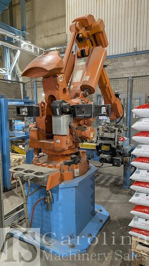 Used Hamer 2040 FFS Bagging Line with Robot Stacker