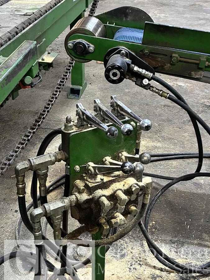 Used Morgan 4-Head Resaw with Run Around System