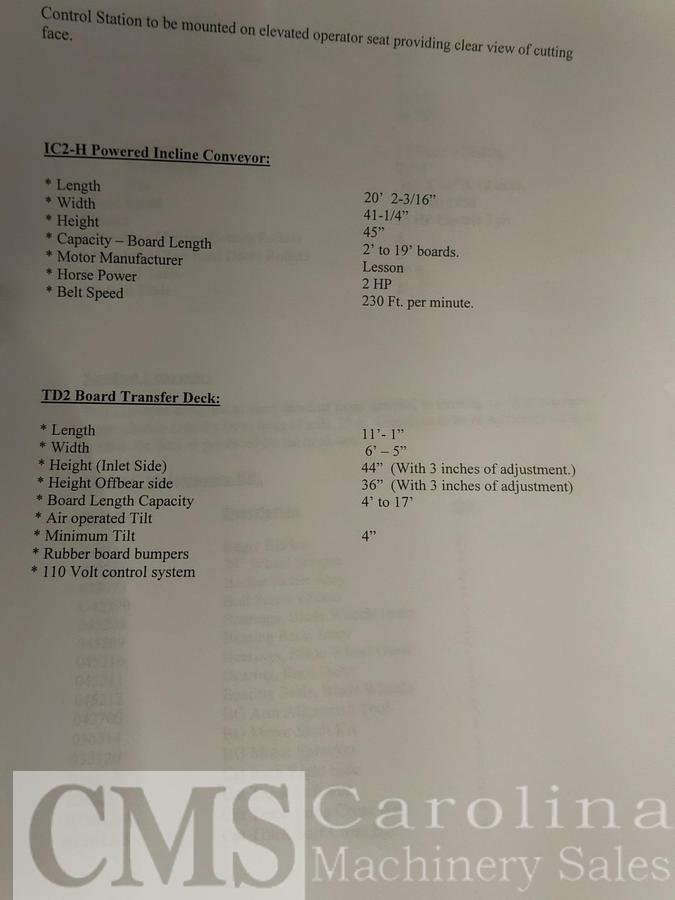 Used 2006 Wood-Mizer LT300 with Twin Blade Edger