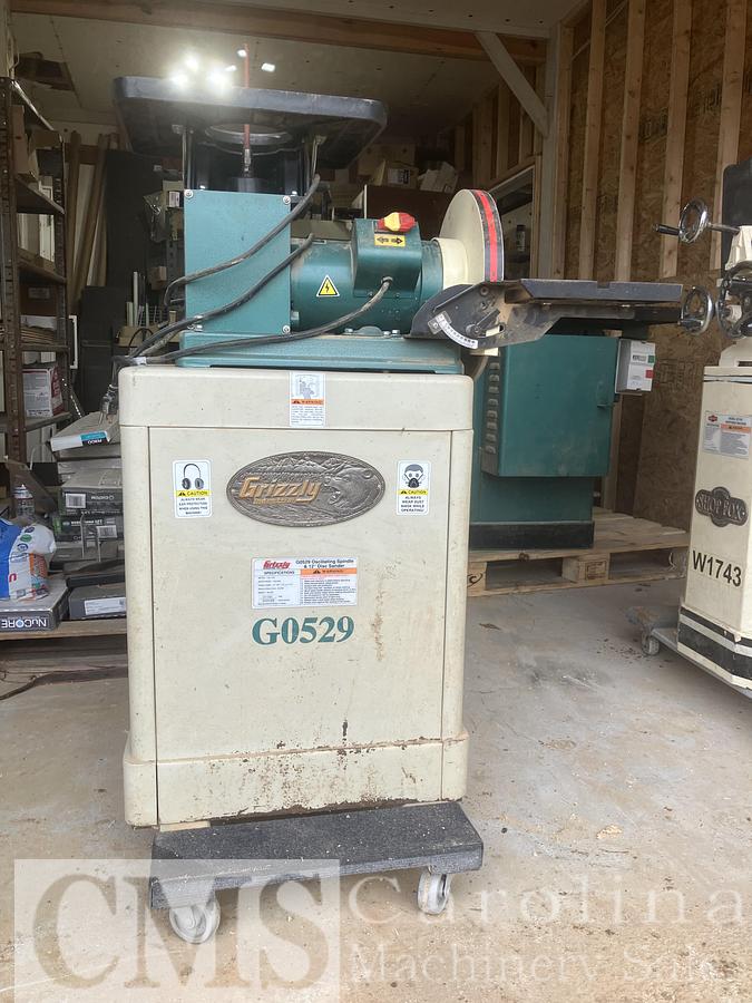 Used Grizzly  G 0529 Occillating Belt And Disc Sander