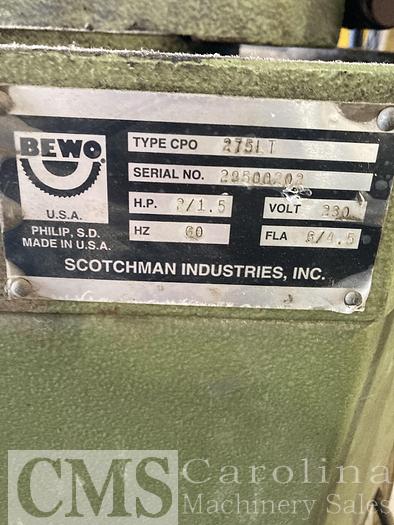 Used Scotchman 2T5LT Netal Cutting Saw