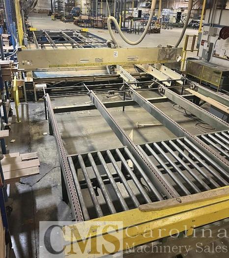 Used Newman K-20 Trim Saw w/ Infeed & Outfeed