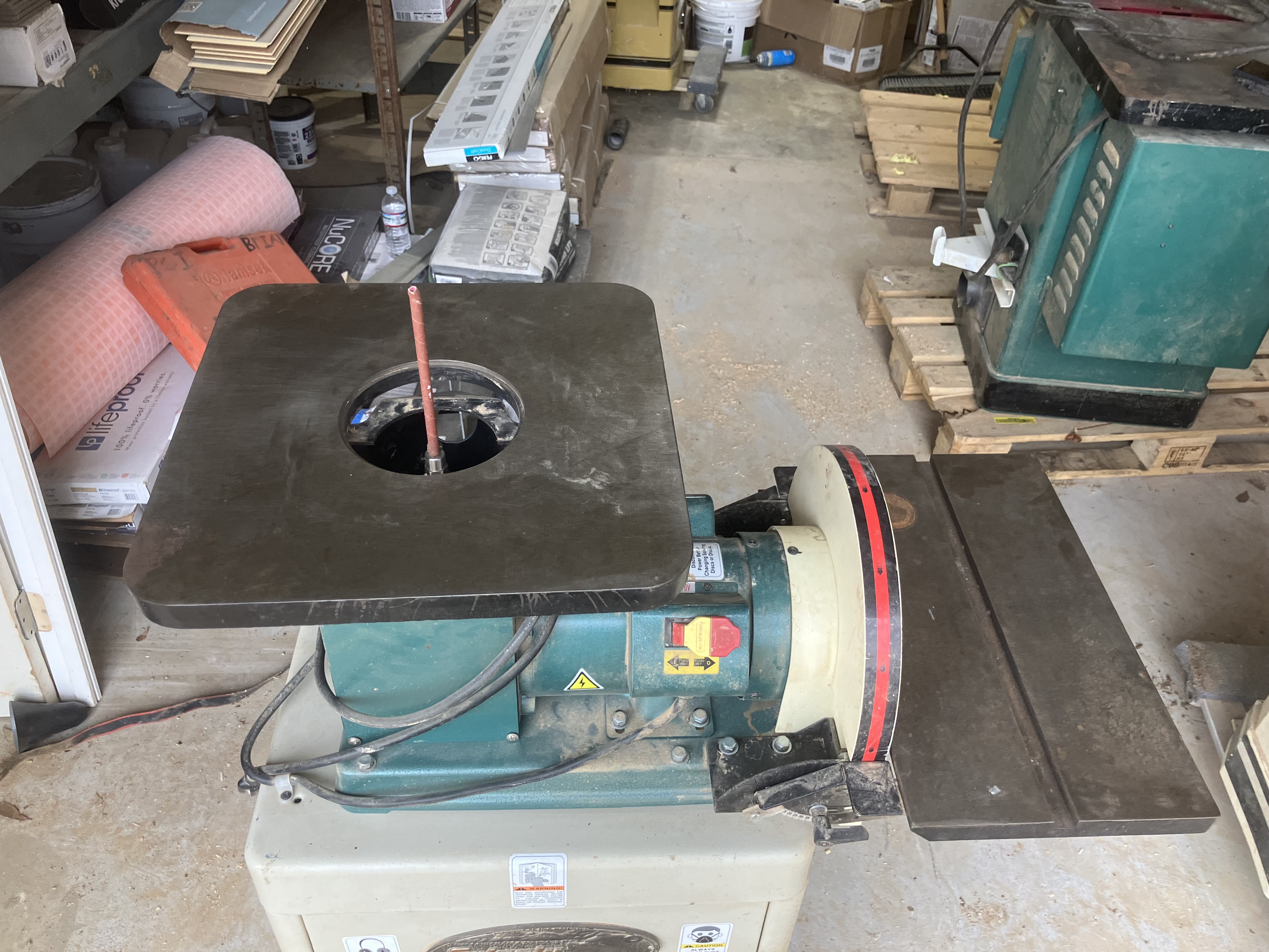 Used Grizzly  G 0529 Occillating Belt And Disc Sander