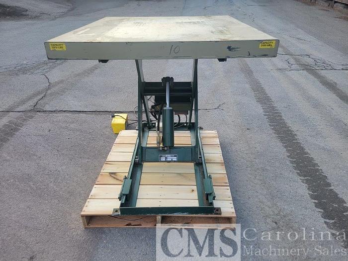 Used Southworth LS2-36 2000# Electric Over Hydraulic Lift table