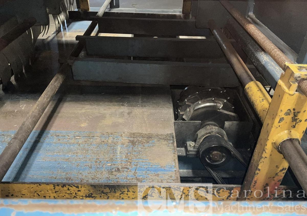 Used Baker Double Head Notcher with Infeed