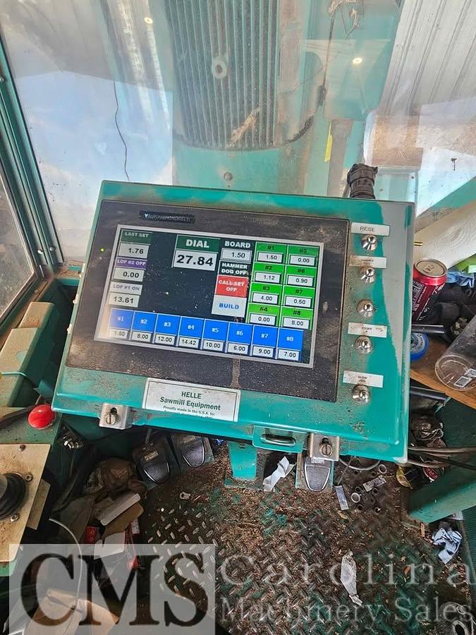 Used Helle 4-Head Block Sawmill