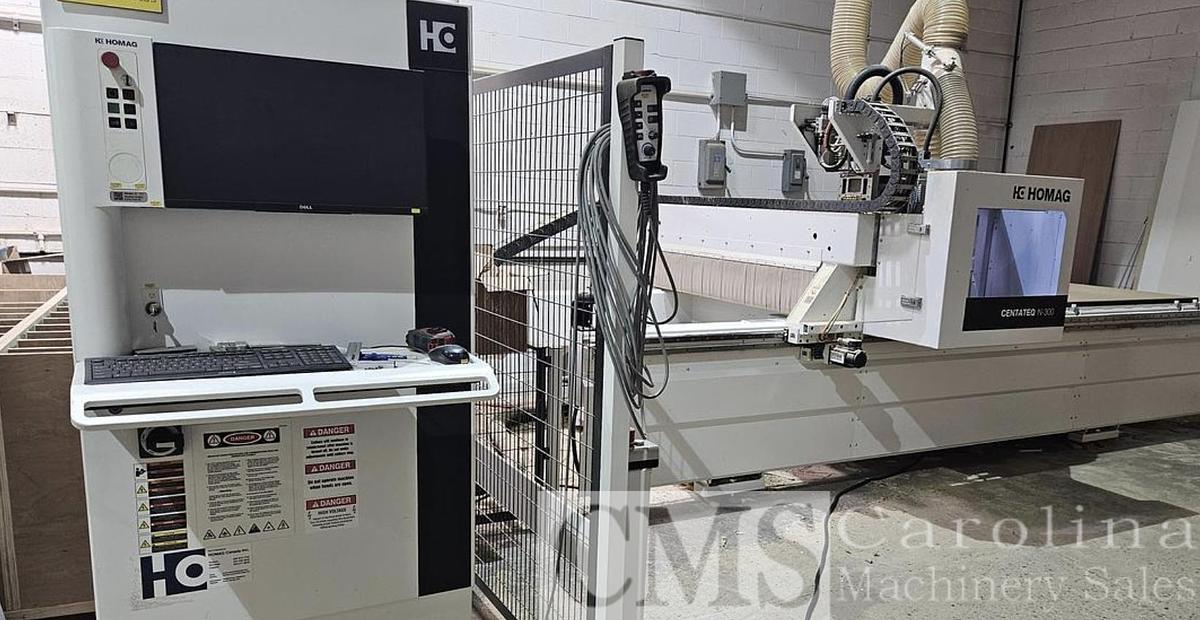 Used 2022 Homag Centateq N300 5x10 CNC Router