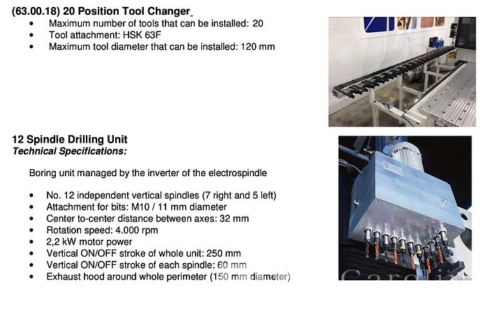 Used 2014 SCMI Pratix N-15 CNC Router