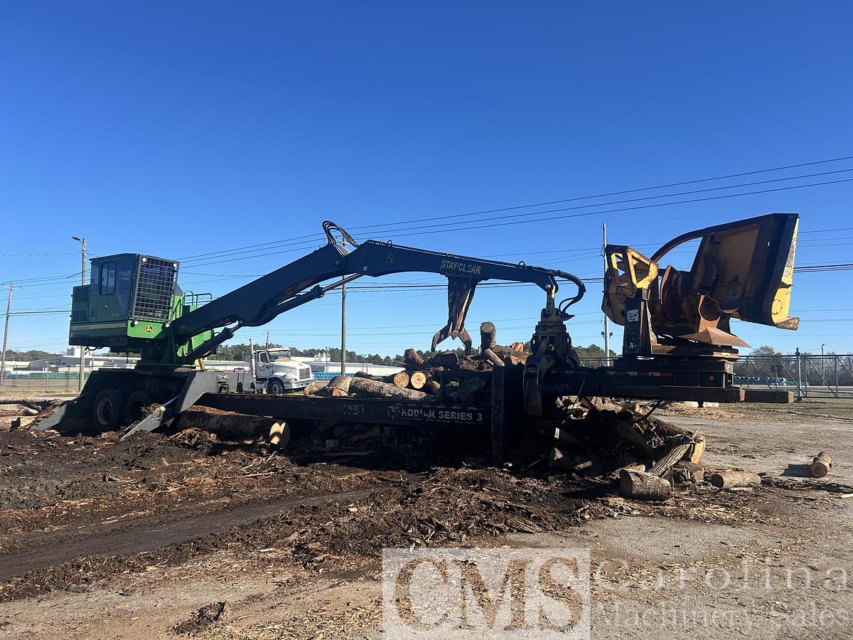 Used 2019 John Deere 437E Knuckleboom Loader with CSI Delimber