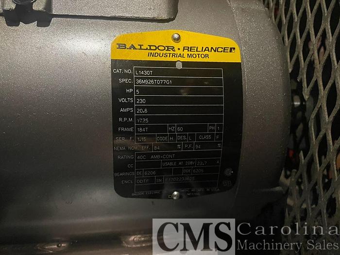 Used Saylor-Beall 755-80 5 HP Air Compressor