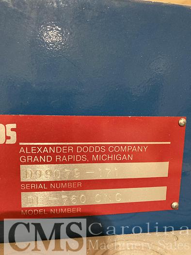 Used Dodds DE 760 CNC Double End Dovetail Machine