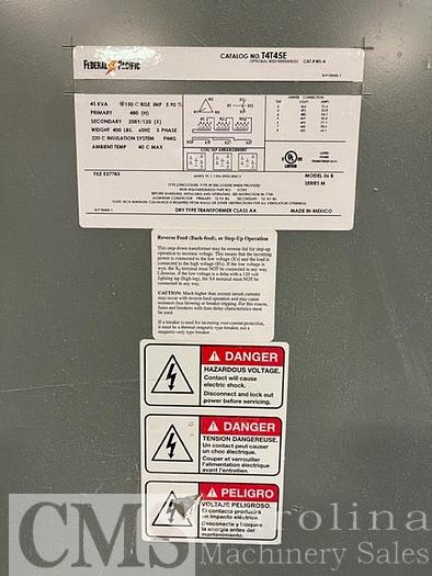 Used Federal Pacific 45 KVA Transformer