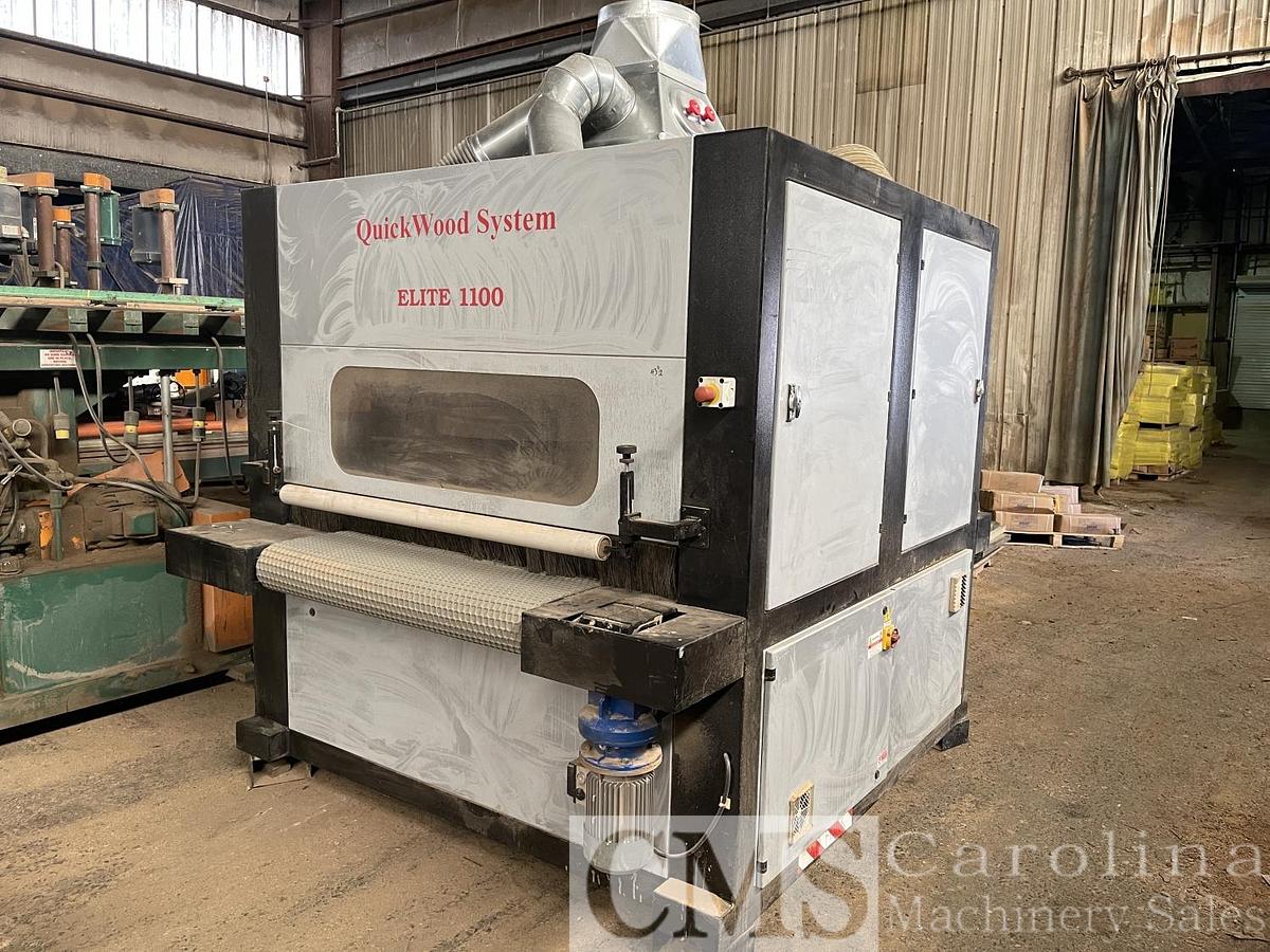 Used 2006 Quickwood Elite 1100 Denibbing Brush Sander