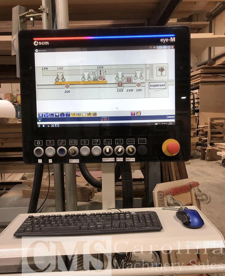 Used SCM Superset XL 5-Head Moulder