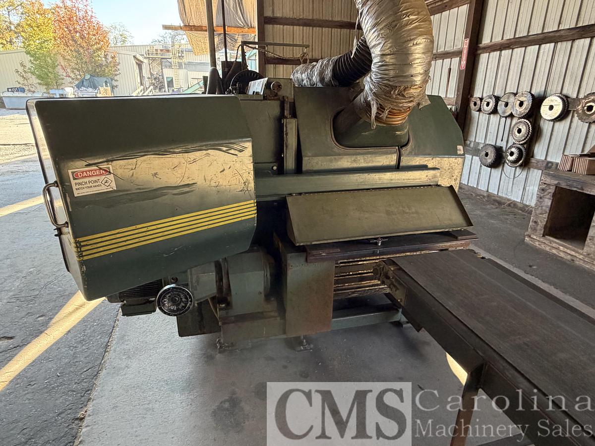Used Mereen Johnson Model 424 DC Gang Rip Saw