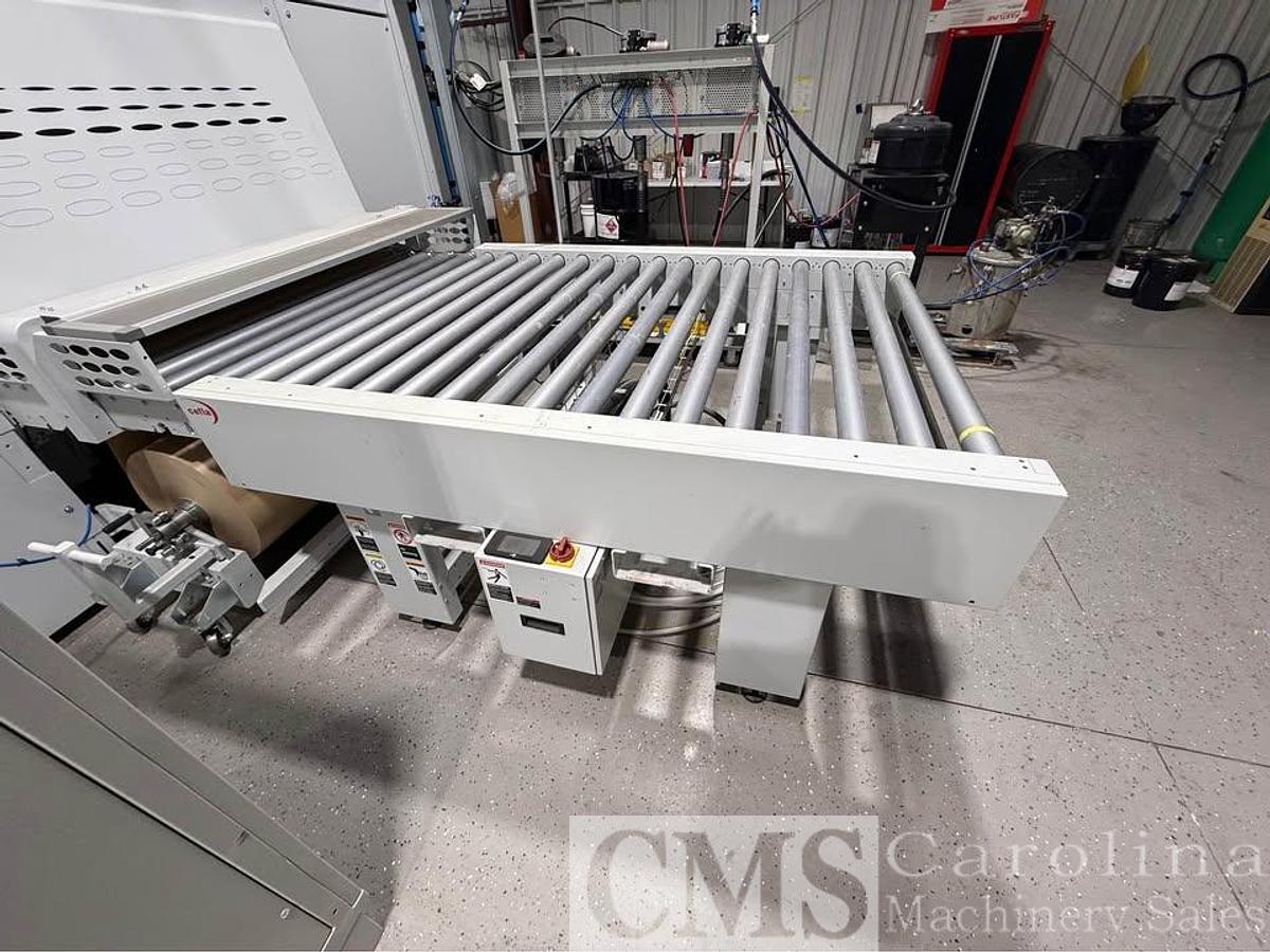 Used Cefla Mito Sprayer Finishing Line with UV Ovens