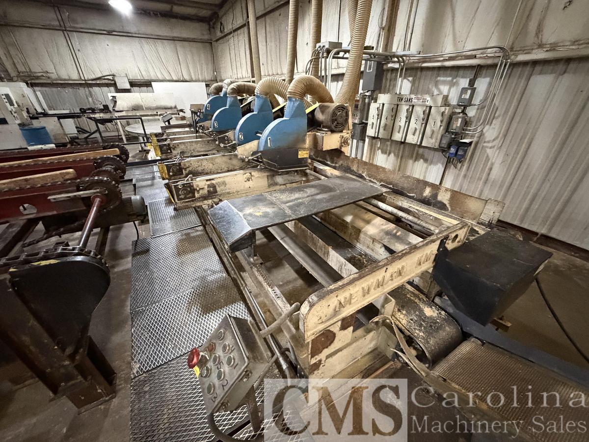 Used Newman KM16 Multiple Head Trim Saw