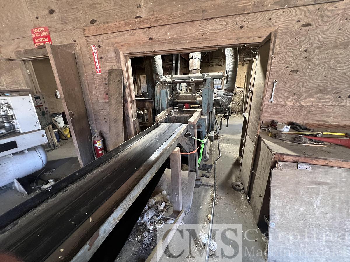 Used Newman M712 4-Sided Planer Mill with Infeed Deck