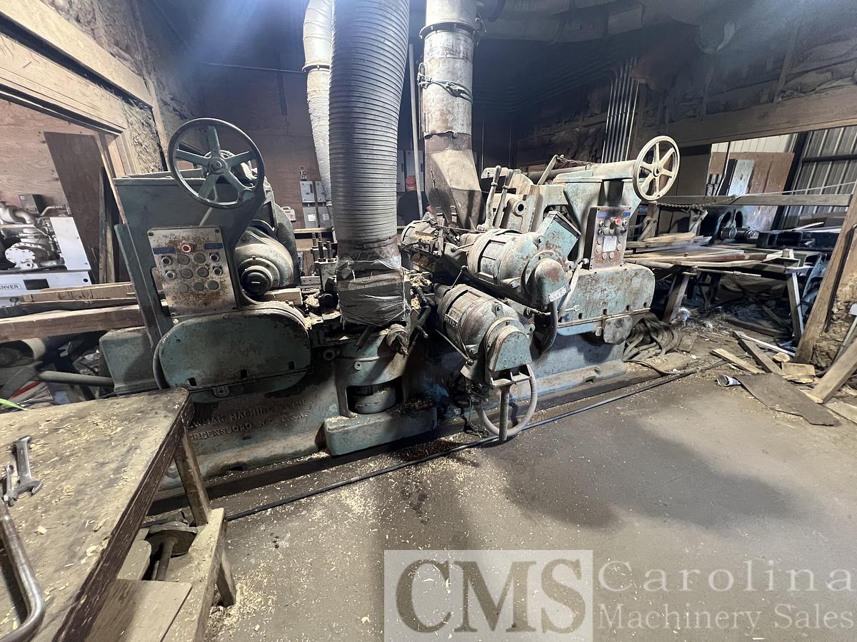 Used Newman M712 4-Sided Planer Mill with Infeed Deck