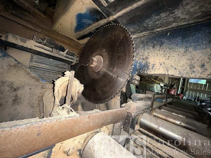 Used Cornell Chop Saw with Infeed Deck