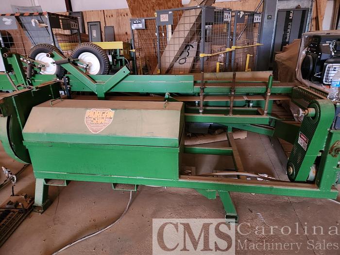 Used Morgan Single Head Resaw with Return