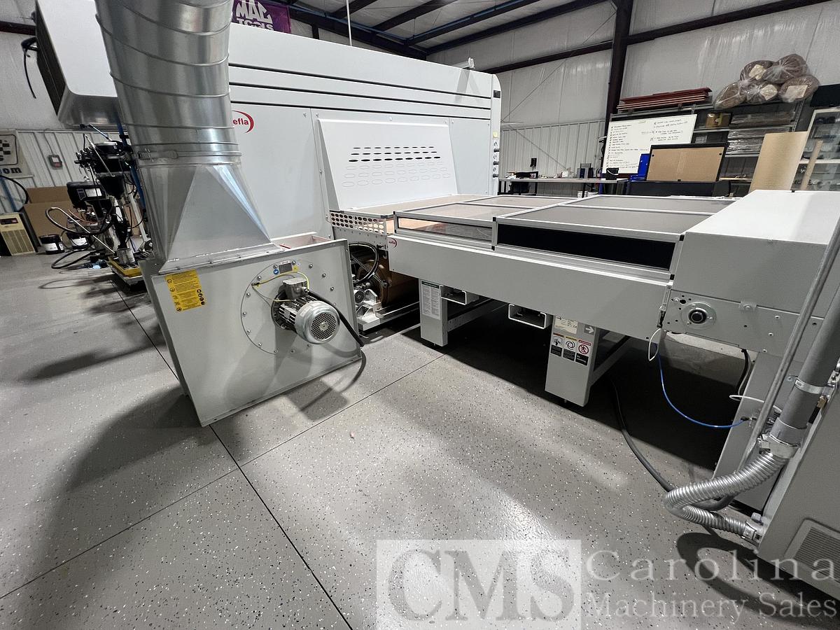 Used Cefla Mito Sprayer Finishing Line with UV Ovens