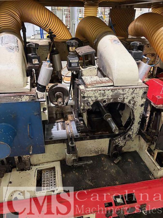Used Weinig Hydromat 23 C Moulder with Infeed System