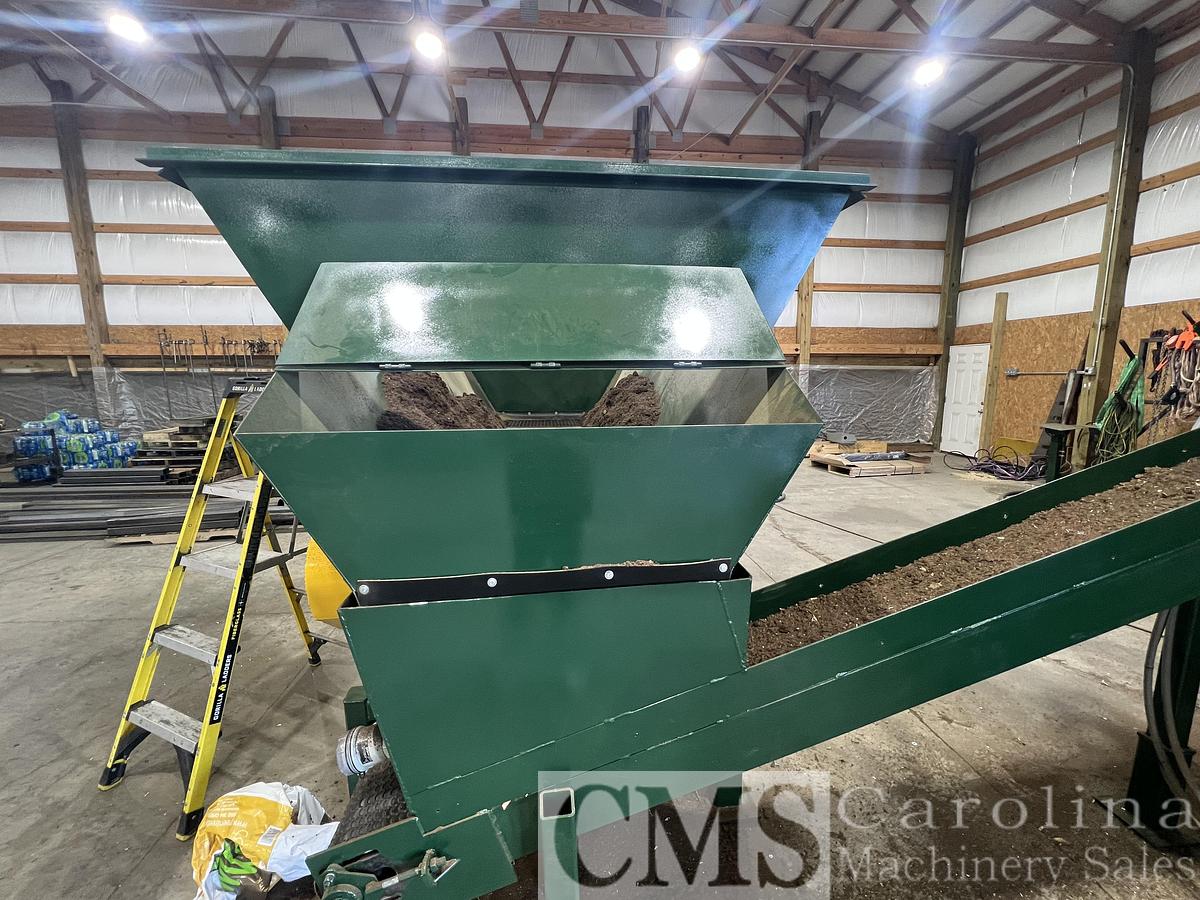 Used Custom Built Compression Bagger with Infeed Bin