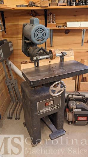 Used Davis and Wells Horizontal Boring Machine