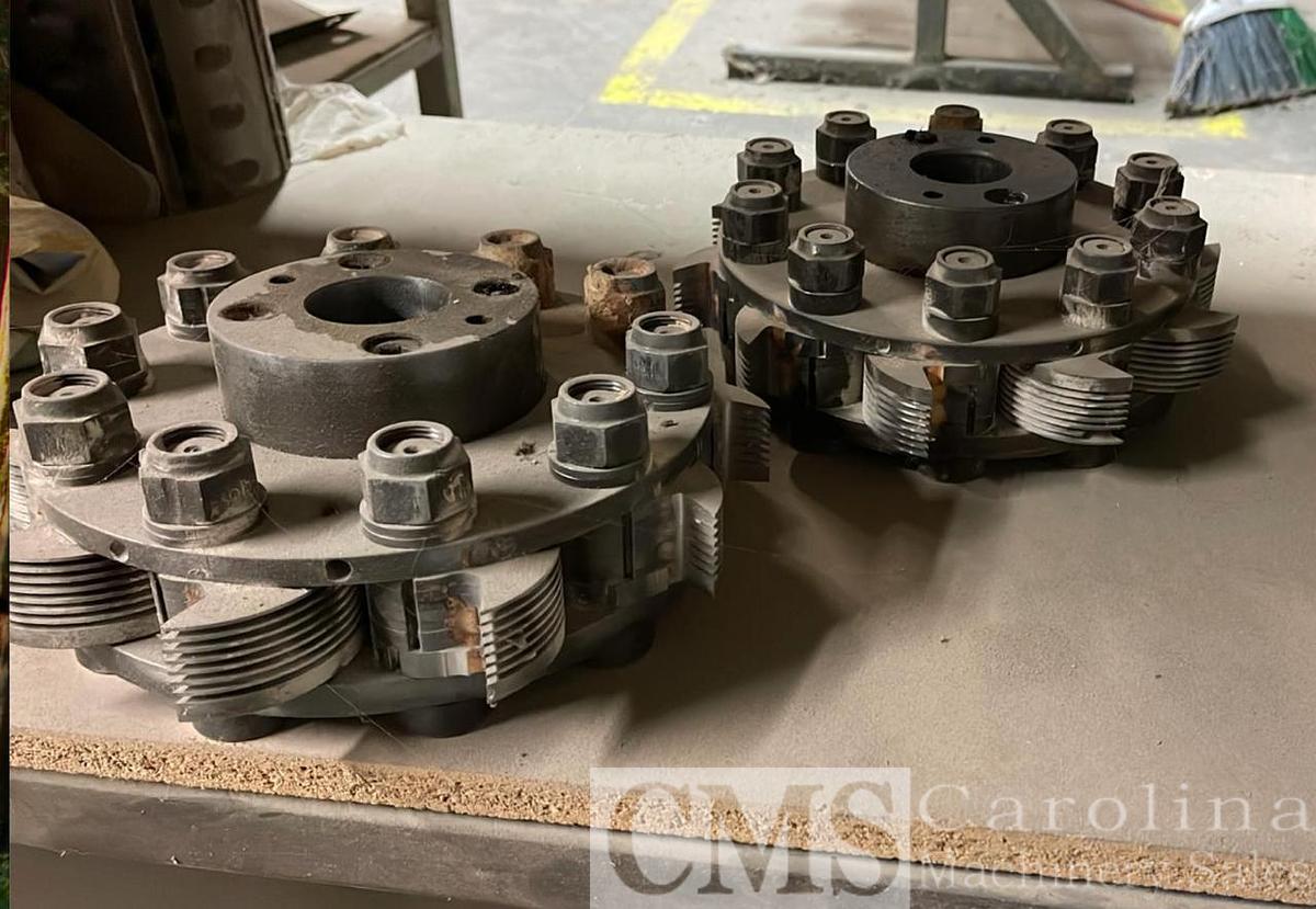 Used 1988 Western Pneumatic Complete Finger Jointing Line Complete Finger Jointing Line