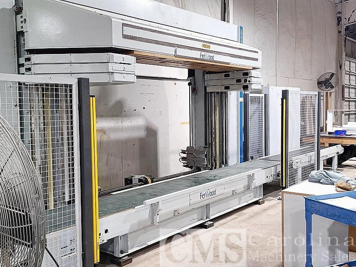 Used Homag / Ligmatech  MDE 200 Feed Through Case Clamp