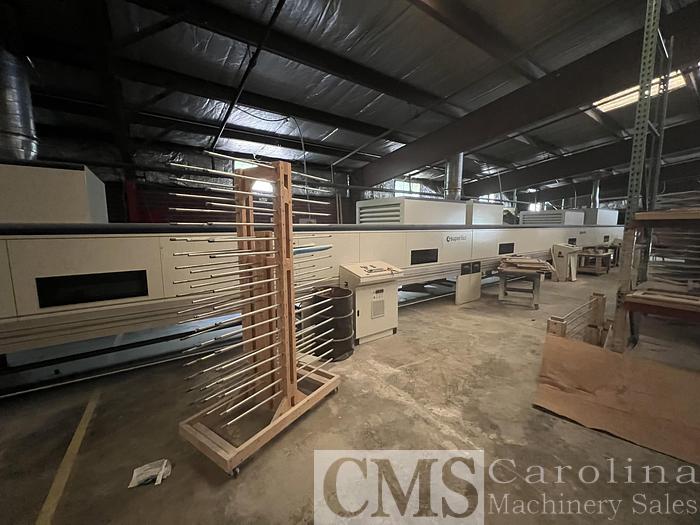 Used 2019 Superfici Compact Spray Finish Line