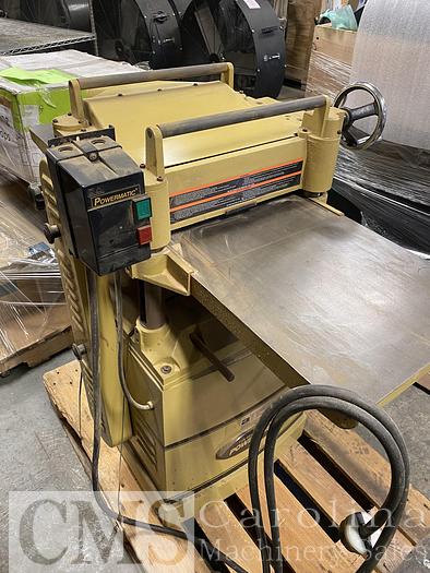 Used Powermatic 15 HH Planer