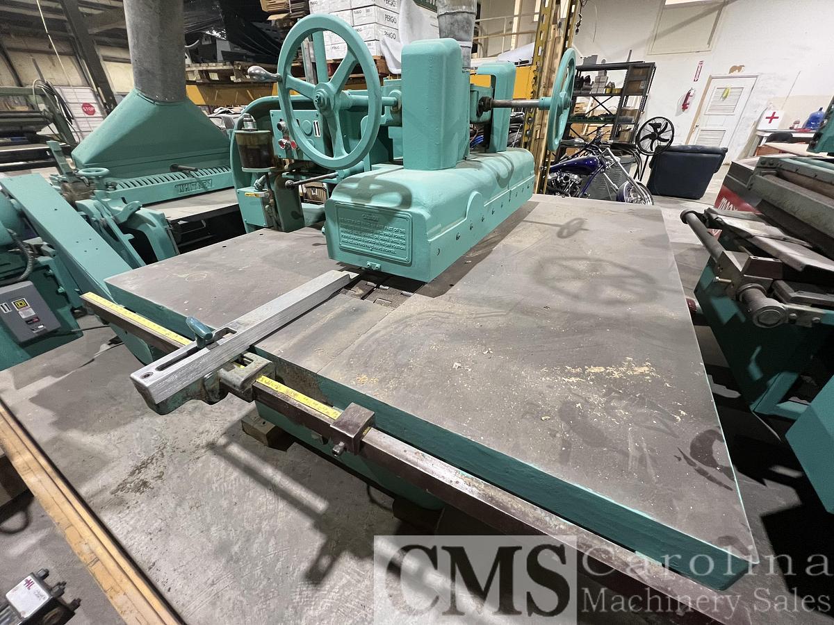 Used Newman Whitney Model K414 Straight Line Rip Saw