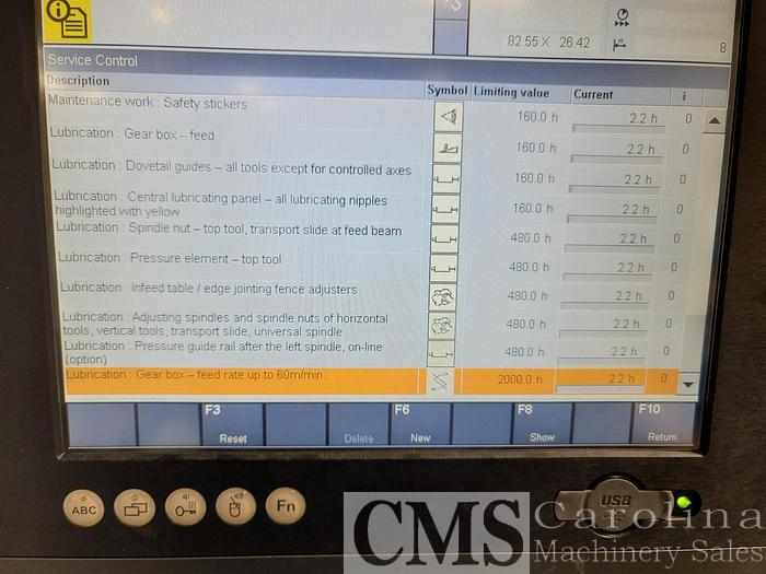 Used 2020 Weinig Powermat 1500 Moulder with R960 Grinder