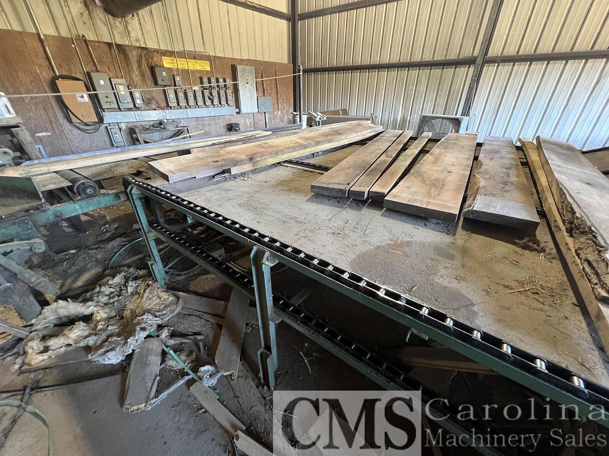 Used Newman M712 4-Sided Planer Mill with Infeed Deck